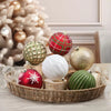 CG Hunter Holiday 6-Piece Shatter Resistant 6-inch Ornaments Red/Green