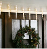 GE Color Choice 20-Count Dual Color 100 LED Ice Crystal Icicle Lights Multi/White