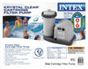 Intex Krystal Clear C1500 Cartridge Filter Pump 1500 GPH for Above Ground Pools