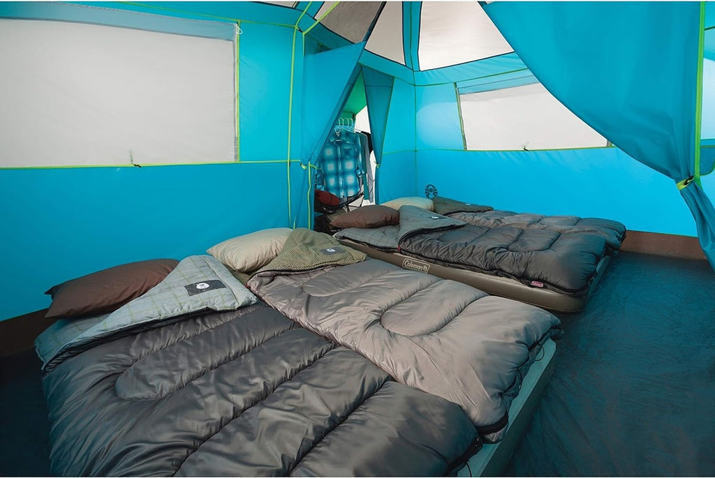 Coleman 8-Person Tenaya Lake Fast Pitch Cabin Camping Tent with Closet