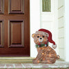 Holiday Living 18-inch Rattan Bear Free Standing Christmas Decoration