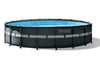 Intex 18ft X 52in Ultra Frame Pool Set with Sand Pump, Ladder, Ground Cloth & Cover