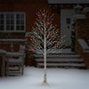 7-FT LED Multifunction Birch Tree with 280 Multicolor LED Lights