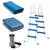Intex 15ft X 48in Easy Set Pool Set with Filter Pump, Ladder, Ground Cloth & Pool Cover