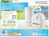 Intex C1500 Cartridge Filter Pump with GFCI for Above Ground Swimming Pools