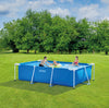 Intex 9ft 10in X 6ft 6in X 29 1/2in Rectangular Frame Above Ground Pool Blue