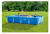 Intex Rectangular Frame Above Ground Pool Set with Pump 14ft 9.25in x 7ft 2 5/8in x 33in