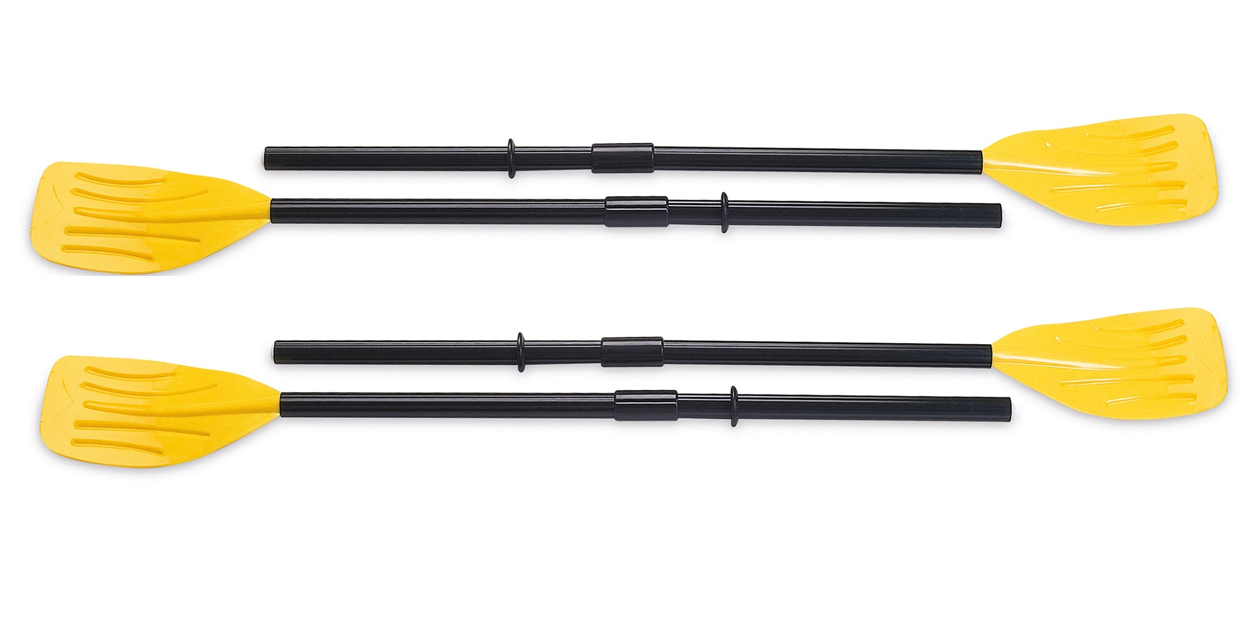 INTEX 48 inch Boat Paddles Ribbed French Oars Set of 2 Pairs 59623E