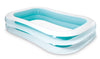Intex Swim Center Family Inflatable Pool 103" X 69" X 22" for Ages 6 and up