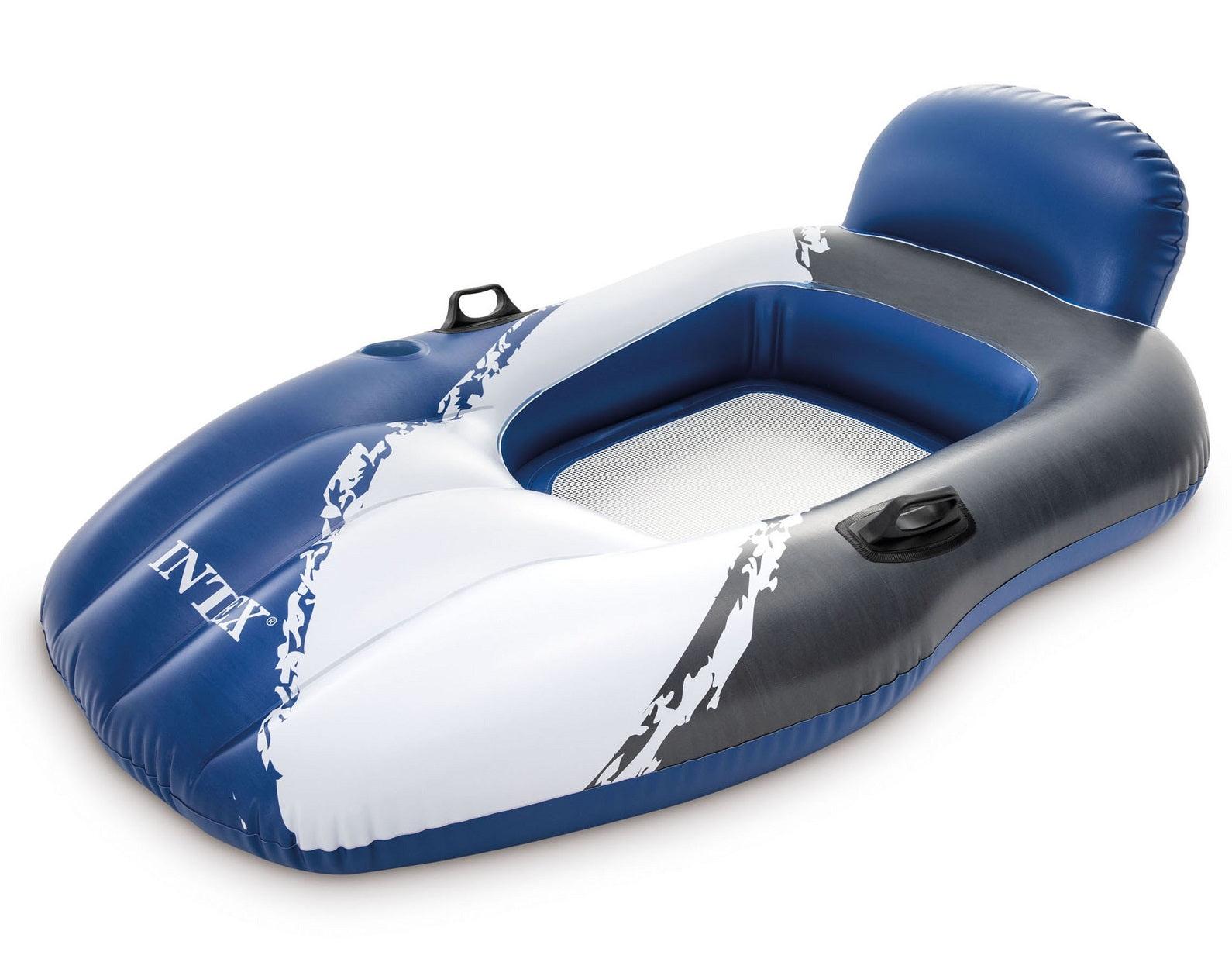 Intex Floating Mesh Lounge, Inflatable Sport Float 64in x 41in