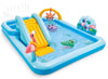 Intex Jungle Adventure Play Center Inflatable Kiddie Spray Wading Pool