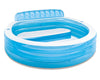 Intex Swim Center Inflatable Family Lounge Pool, 88" X 85" X 30", for Ages 3+
