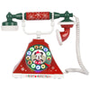 Gemmy 8.27-in Mickey Mouse Holiday Telephone with Lights Holiday Decoration
