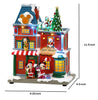 Disney Musical House Mickey and Friends Lighted Holiday Toy Shop Figurine