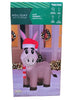 Holiday Living 4-ft Lighted Donkey in Santa Hat Christmas Inflatable