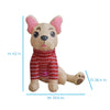 Holiday Living 3.5 ft Lighted French Bulldog Christmas Inflatable
