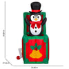 Holiday Living 5-FT Animated Penguin in a Jack-in-the-Box Christmas Inflatable