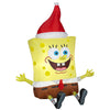 Gemmy Nickelodeon 3.5-ft SpongeBob with Santa Hat Christmas Inflatable