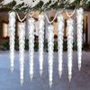 Gemmy LightShow ShootingStar 8-Count White LED Icicle Lights