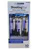 Gemmy LightShow ShootingStar Icicle Light String 10-Count Icicles White/Blue