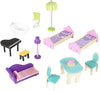 KidKraft My Dream Mansion Wooden Dollhouse with Elevator 13 Accessories
