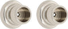 Alno A6746-PN Transitional Charlie's Collection Shower Rod Brackets, 2", Polished Nickel