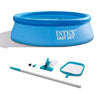Intex Easy Set 8ft x 30in Inflatable Pool and Pool Cleaning Maintenance Kit