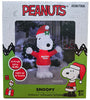 Gemmy Peanuts 3.5-FT Snoopy "Mistletoe Tester" Scene Holiday Inflatable