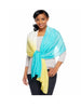 Lisa Rinna Collection 80 x 30 Dip Dyed Modal Scarf Lime Turquoise