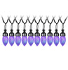 Gemmy LightShow Northern Sky Diamond Sparkle C9 Multicolor LED String Lights