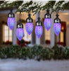 Gemmy LightShow Northern Sky Diamond Sparkle C9 Multicolor LED String Lights
