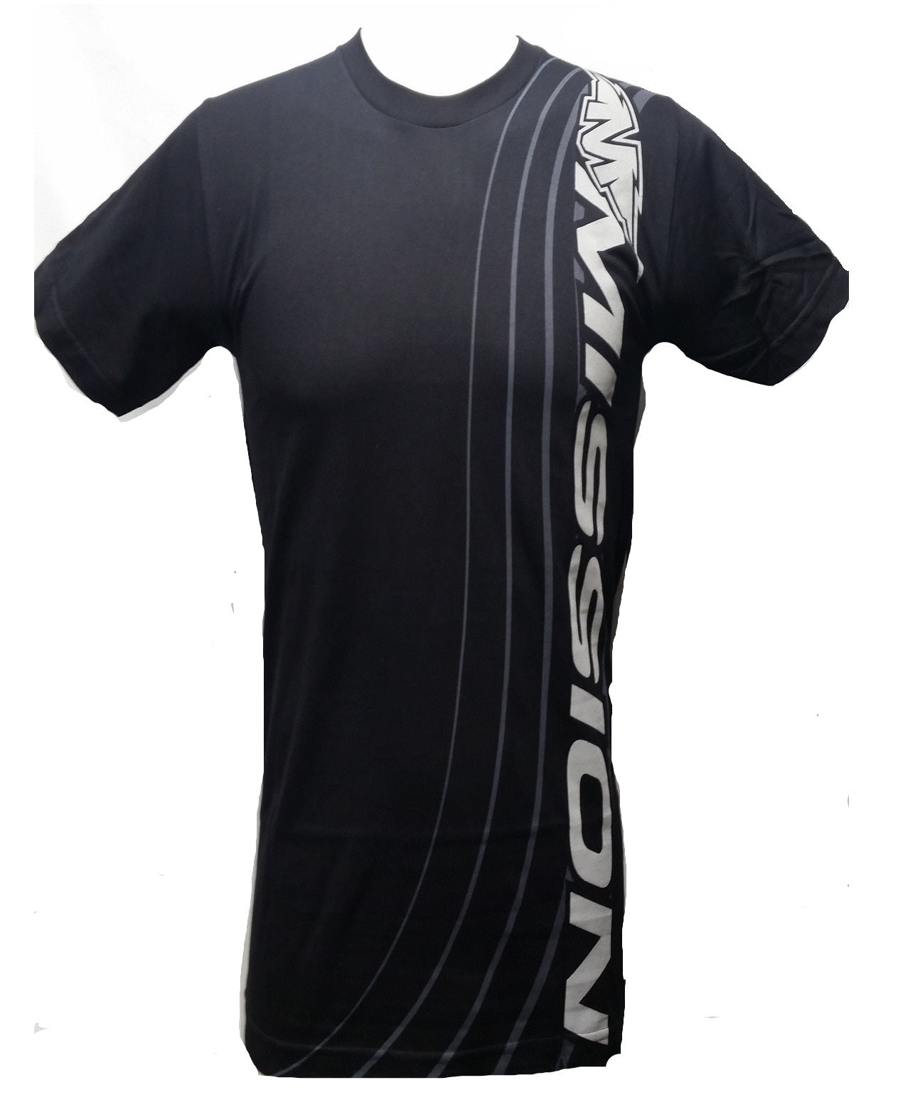 Mission Black Clinger Senior Short Sleeve Tee Shirt, Small