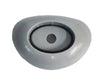 Replacement Coleman Power Steel Footing (Leg Caps) For Swimming Pool Gray 4-Pack