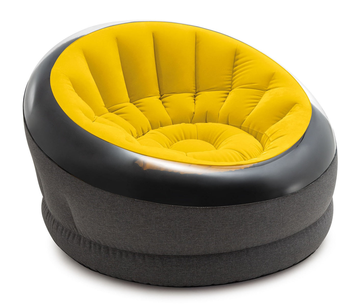 Intex Empire Inflatable Chair Yellow 44" X 43" X 27"