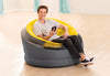 Intex Empire Inflatable Chair Yellow 44" X 43" X 27"