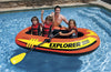 Intex Explorer 300 3-Person Inflatable Boat Set with French Oars and Air Pump