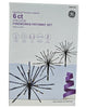 GE StayBright Random Sparkle 6-Count 216 Warm White LED Starburst Pathway Sets