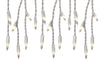 GE 300-Count ConstantON Clear Mini Incandescent Icicle Christmas Lights 8.8-Feet