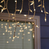 GE 300-Count ConstantON Clear Mini Incandescent Icicle Christmas Lights 8.8-Feet