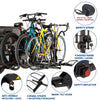 KAC K4 Sport 2-inch Hitch Mounted Bike Rack 4 Bike Capacity