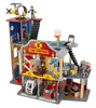 KidKraft Deluxe Wooden Fire Rescue Play Set with 27 Pieces 31.25" x 18.5" x 24.75"