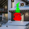 Grinch Lightshow LED Rising Plus Christmas Light Show Projector Red/Green