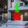 Grinch Lightshow LED Rising Plus Christmas Light Show Projector Red/Green