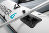 Intex Mariner 4 Person Inflatable Boat Set with Aluminum Oars and Pump