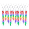 Gemmy LightShow ShootingStar 10-Count LED Multicolor Icicle Light String