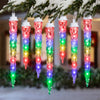 Gemmy LightShow ShootingStar 10-Count LED Multicolor Icicle Light String