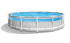 Intex 14' x 42" Prism Frame Clearview Premium Above Ground Swimming Pool Set