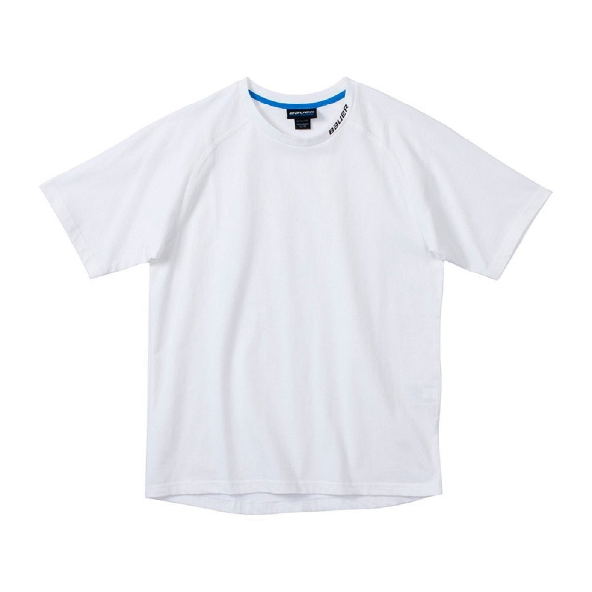 Bauer Hockey Team Tech Men's White Short Sleeve T-Shirt, Small