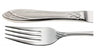 Yamazaki Alexandra Ice 5-Piece Flatware Place Setting 18/10 Stainless Steel