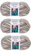 Bulk Buy: Red Heart Boutique Trio Yarn (3-Pack) Shale E809-9939